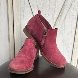 Women's Suede Hush Puppies Ankle Boots